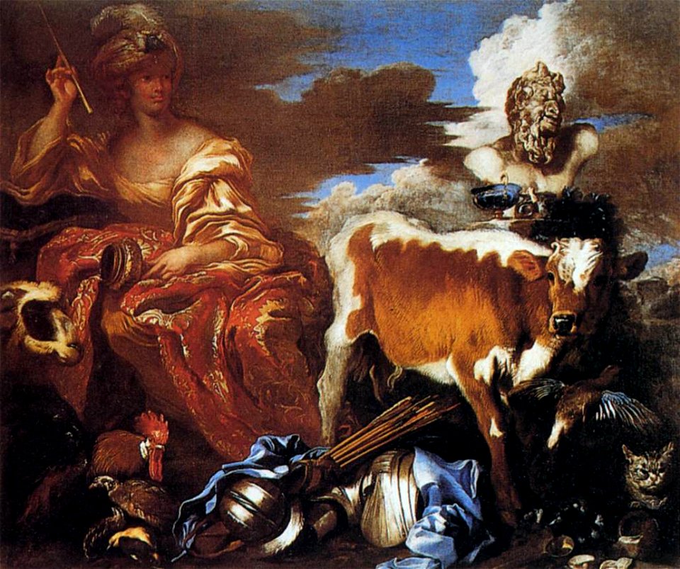 Giovanni Benedetto Castiglione - Circe - WGA4544