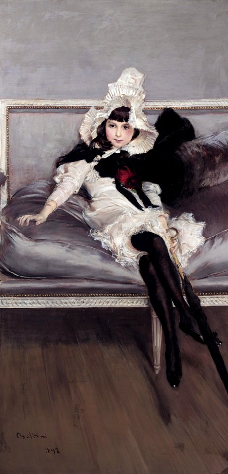 Giovanni Bodini - Portrait of Giovinetta Errazuriz
