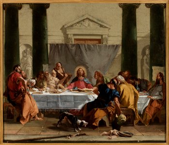 Giovanni Battista Tiepolo - Last Supper - M.Ob.7 MNW - National Museum in Warsaw