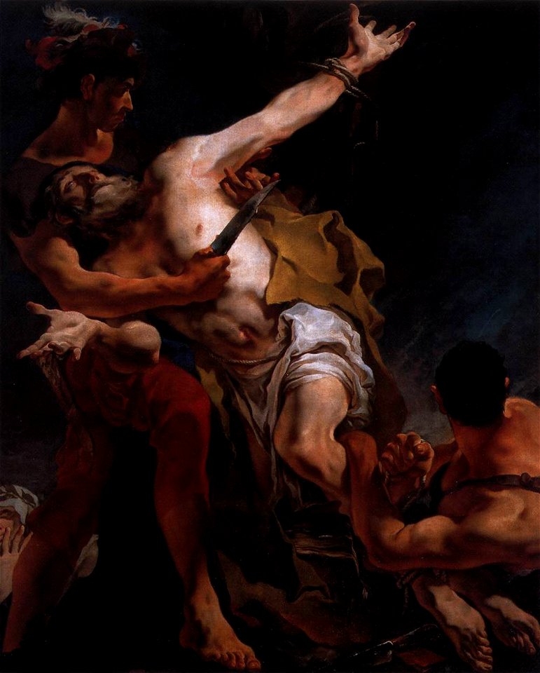 Giovanni Battista Tiepolo - The Martyrdom of St. Bartholomew - WGA22251