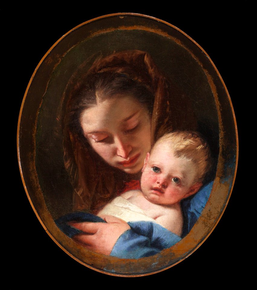 Giovanni Battista Tiepolo - Madonna and Child - 29.4 - Detroit Institute of Arts