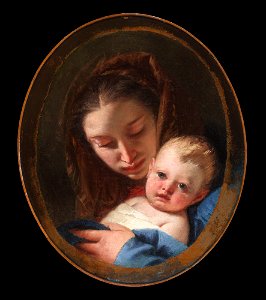 Giovanni Battista Tiepolo - Madonna and Child - 29.4 - Detroit Institute of Arts
