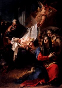 Giovanni Battista Tiepolo - Nativity - WGA22260