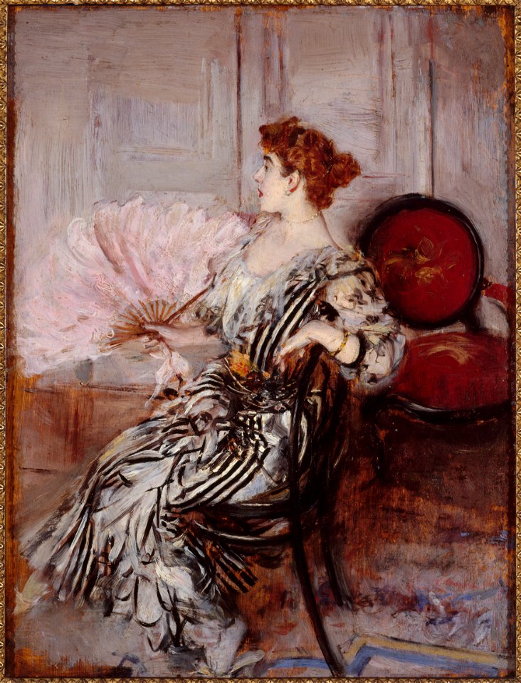 Giovanni Boldini - Portrait de Madame Torri, danseuse à l'Opéra - P1625 - Musée Carnavalet