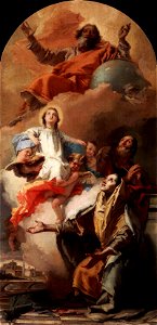 Giovanni Battista Tiepolo - The Vision of St Anne - WGA22358