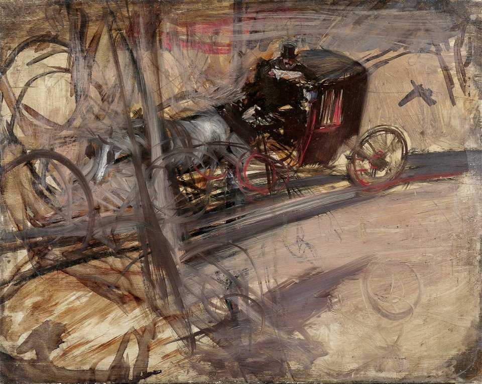Giovanni Boldini Der Kutscher c1905