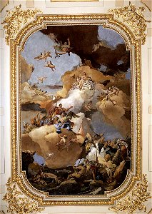 Giovanni Battista Tiepolo - Venus and Vulcan - WGA22370. Free illustration for personal and commercial use.