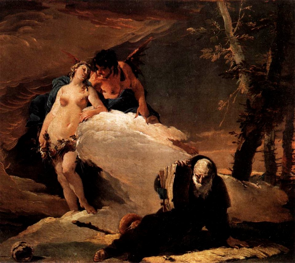 Giovanni Battista Tiepolo - Temptations of St Anthony - WGA22254