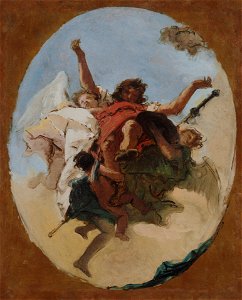 Giovanni Battista Tiepolo - The Apotheosis of Saint Roch - 1937.88 - Yale University Art Gallery