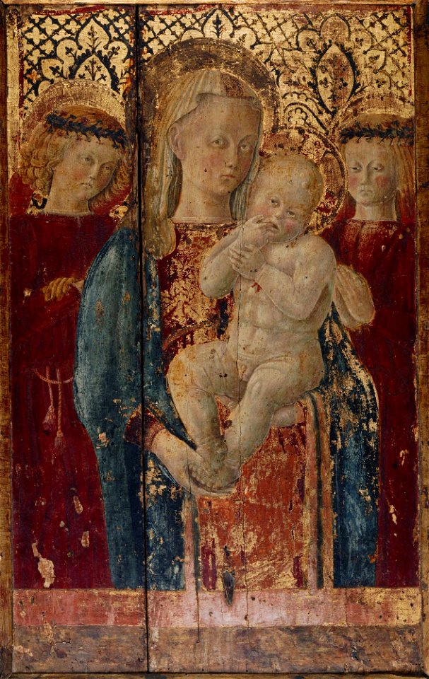 Giovanni Boccati - Madonna and Child - y1962-55 - Princeton University Art Museum