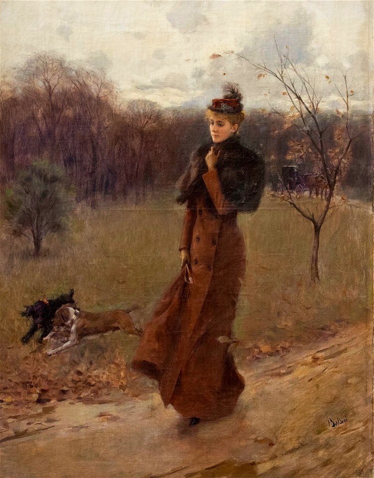 Giovanni Boldini - Passeggiata nel parco