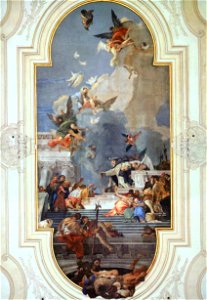 Giovanni Battista Tiepolo - The Institution of the Rosary - WGA22275