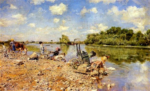 Giovanni Boldini The Laundry