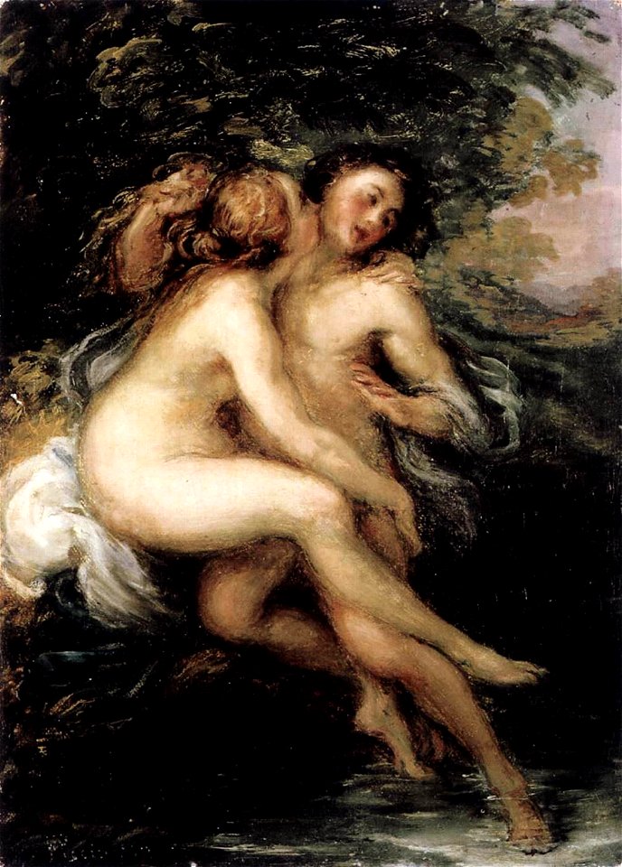 Giovanni Carnovali - Salmace e Ermafrodito (1856)