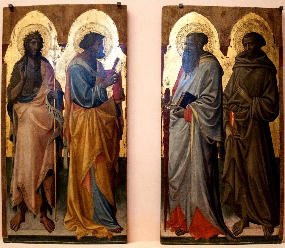 Giovanni dal Ponte, San Giovanni Battista e San Pietro; San Paolo e San Francesco, 2016-05-07