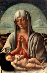 Giovanni Bellini - Madonna and Child - WGA1625. Free illustration for personal and commercial use.