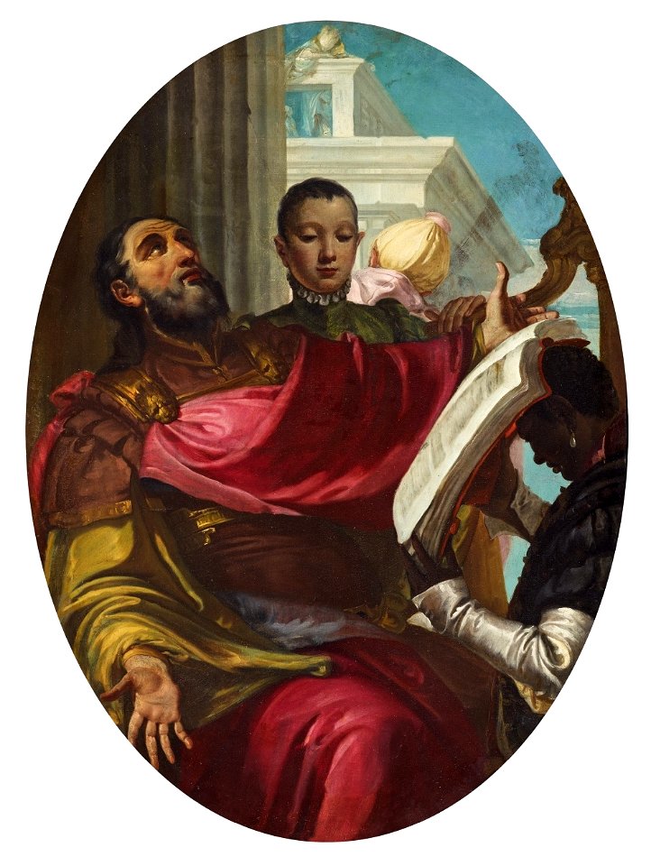 Giovanni Battista Tiepolo und Antonio Bellucci König Davids Gesang