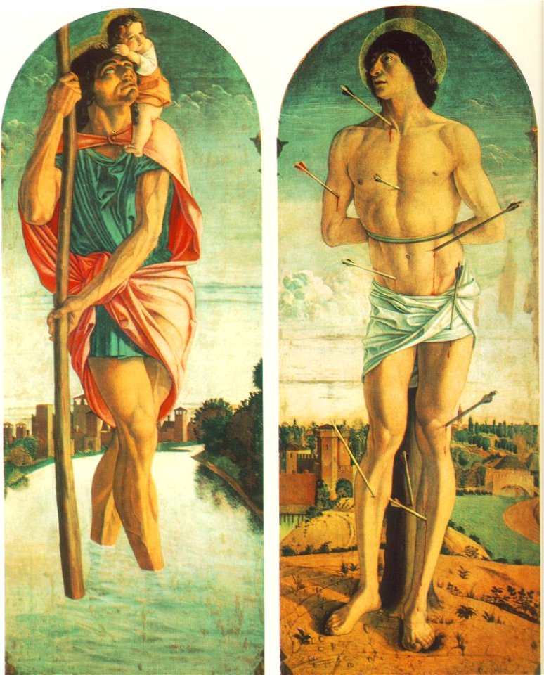 Giovanni Bellini - Polittico di St Vincenzo Ferreri - detail
