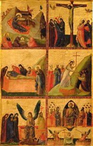 Giovanni da Rimini - Stories of the Life of Christ - WGA09418