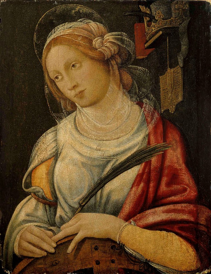 Giovanni Battista vanhempi Bertucci - Saint Catherine - A III 1876 - Finnish National Gallery