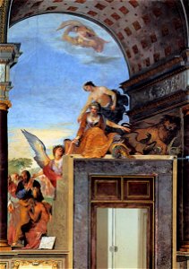 Giovanni da San Giovanni Fame Showing the Wandering Philosophers to Tuscany and Munificence 01
