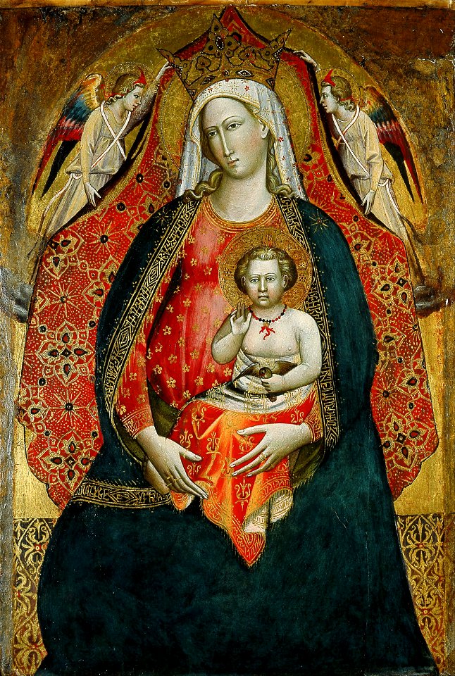 Giovanni di Marco, called Giovanni dal Ponte - Madonna and Child with Angels - Google Art Project