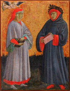 Giovanni dal Ponte - Dante and Petrarch - 1919.564 - Harvard Art Museums