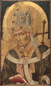 Giovanni di Paolo - Saint Augustine - 1938.131 - Fogg Museum
