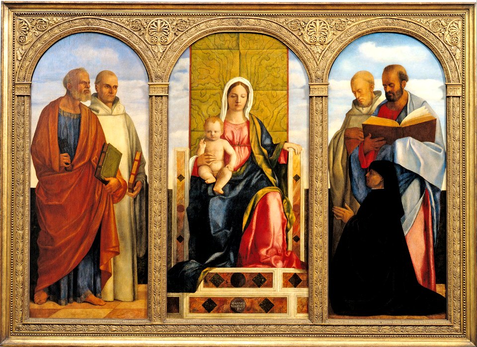 Giovanni Bellini and studio - Pala Priuli - Google Art Project