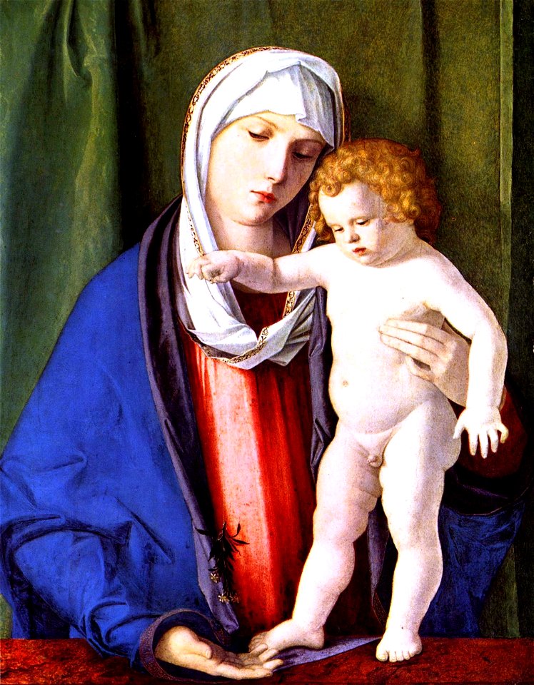 Giovanni Bellini - Madonna col bambino, 1480