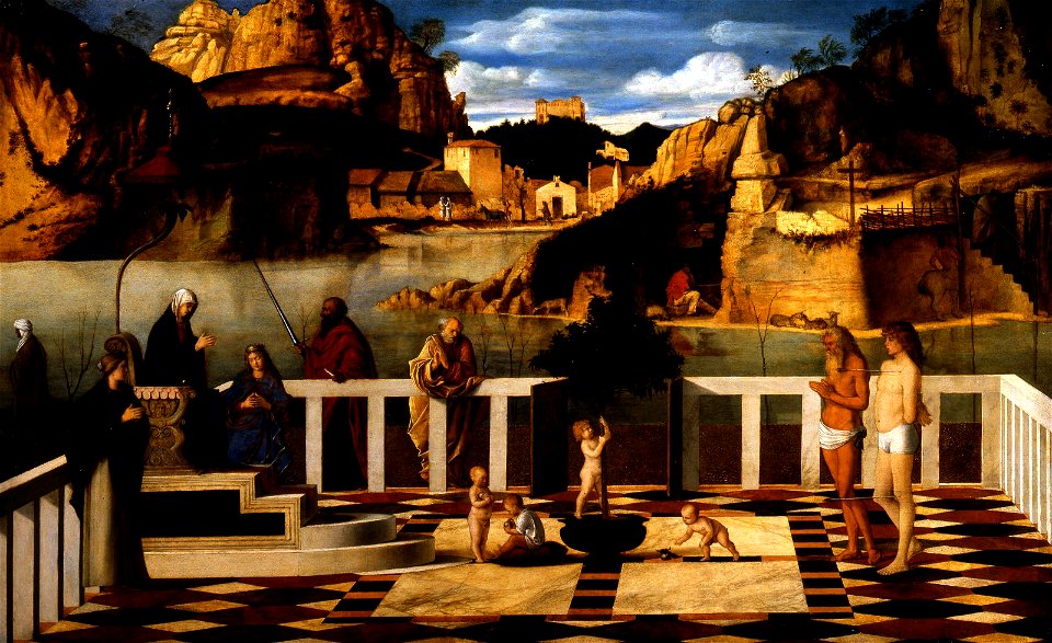 Giovanni Bellini o Giambellino - Allegoria sacra - Google Art Project