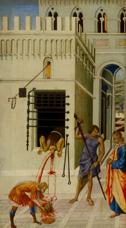 Giovanni di Paolo - The Beheading of Saint John the Baptist - Google Art Project