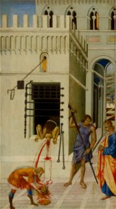 Giovanni di Paolo - The Beheading of Saint John the Baptist - Google Art Project. Free illustration for personal and commercial use.
