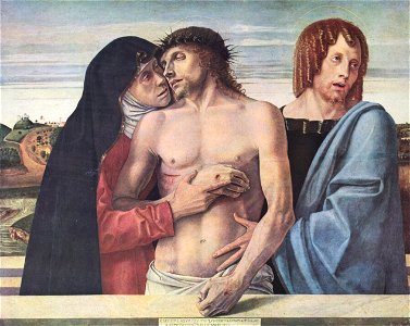 Giovanni Bellini - Pietà, 1460 circa