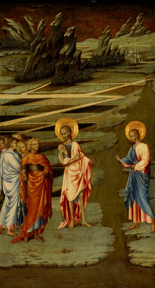 Giovanni di Paolo - Ecce Agnus Dei - 1933.1011 - Art Institute of Chicago