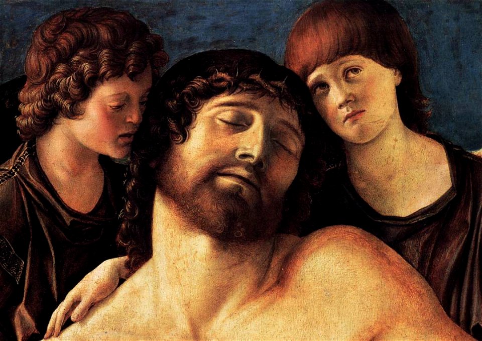 Giovanni bellini, pietà di berlino 02