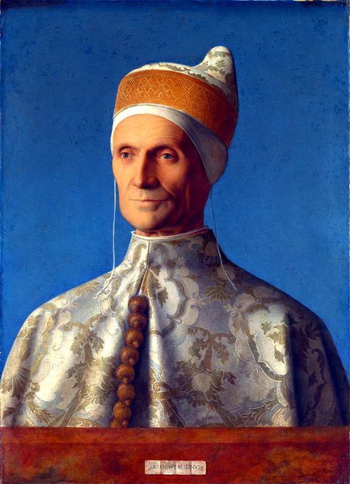 Giovanni Bellini, portrait of Doge Leonardo Loredan B