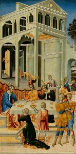 Giovanni di Paolo - Salome Asking Herod for the Head of Saint John the Baptist - 1933.1013 - Art Institute of Chicago