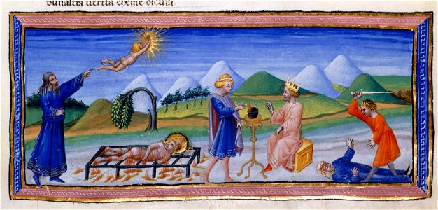 Giovanni di paolo, paradiso 08 beatrice