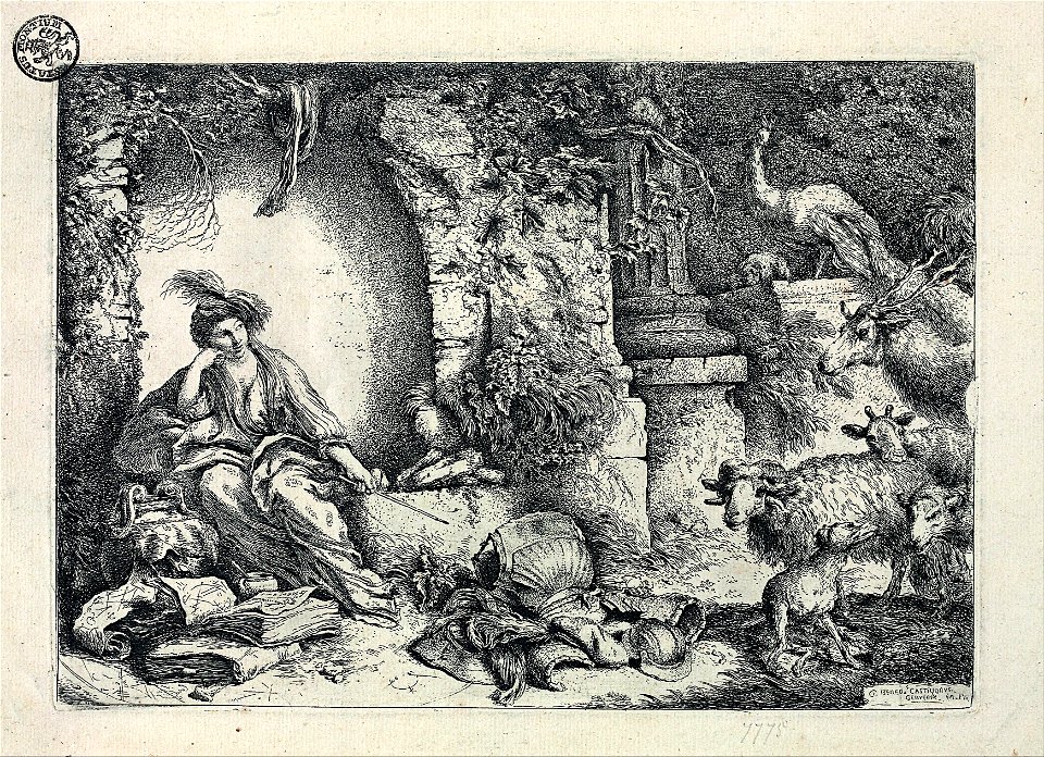 Giovanni Benedetto Castiglione - Circe Transforms Odysseus’ Companions into Animals - Google Art Project