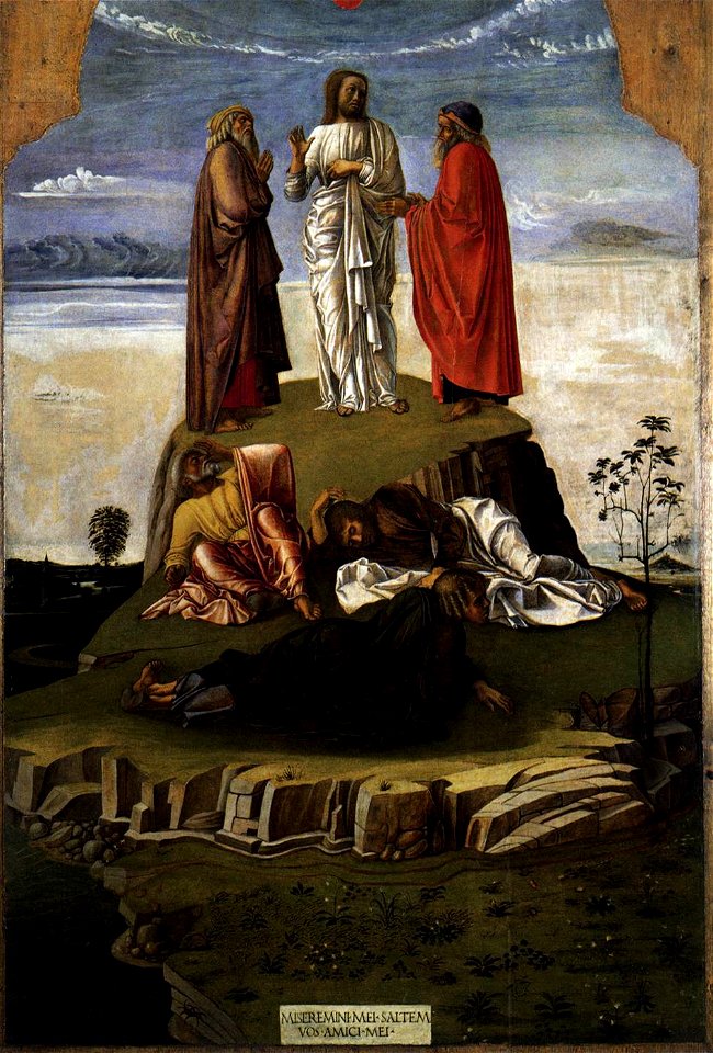 Giovanni Bellini - Trasfigurazione di Cristo (Venezia)