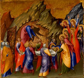 Giovanni di Paolo - The Entombment - Google Art Project