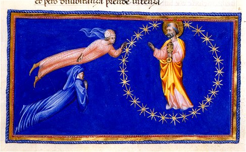 Giovanni di paolo, paradiso 44 san pietro