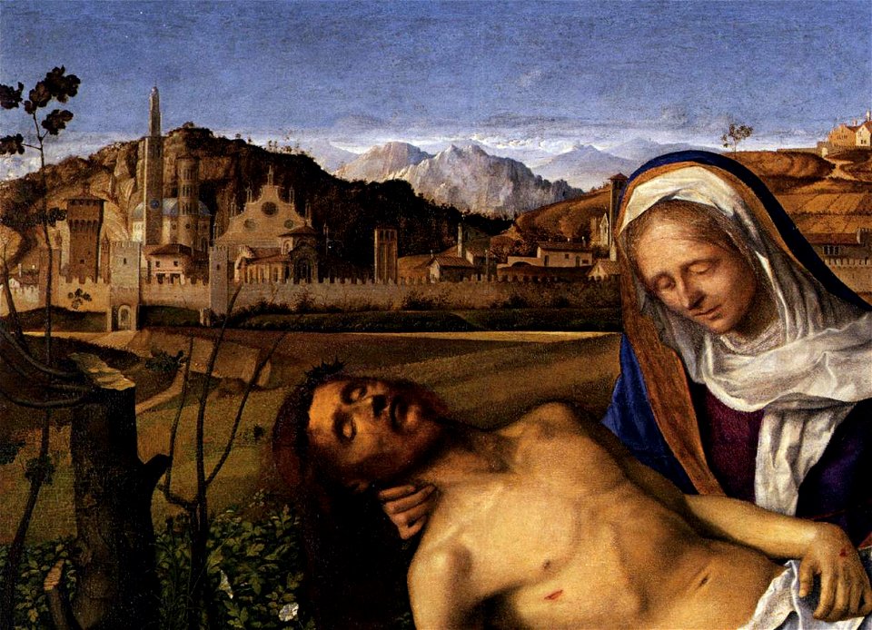 Giovanni bellini, pietà martinengo 02