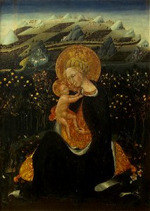 Giovanni di Paolo, La Vierge de l’humilité
