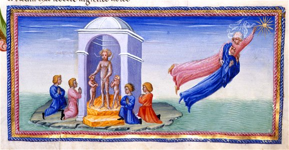 Giovanni di paolo, paradiso 14 cielo di venere