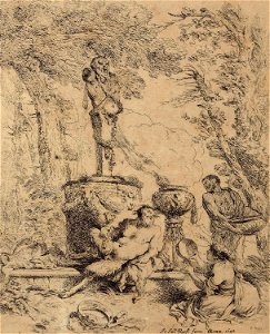 Giovanni Benedetto Castiglione - Festa de Pã