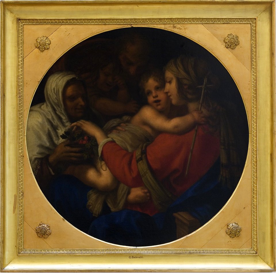 Giovanni Biliverti - The Holy Family - KMS571 - Statens Museum for Kunst