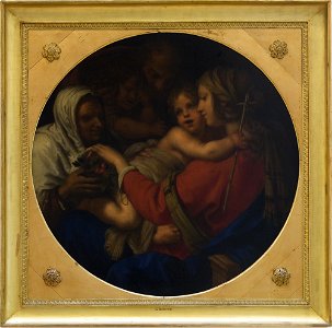 Giovanni Biliverti - The Holy Family - KMS571 - Statens Museum for Kunst. Free illustration for personal and commercial use.