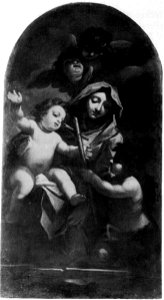 Giovanni domenico ferretti, tela dal tabernacolo della volta dei tintori a firenze